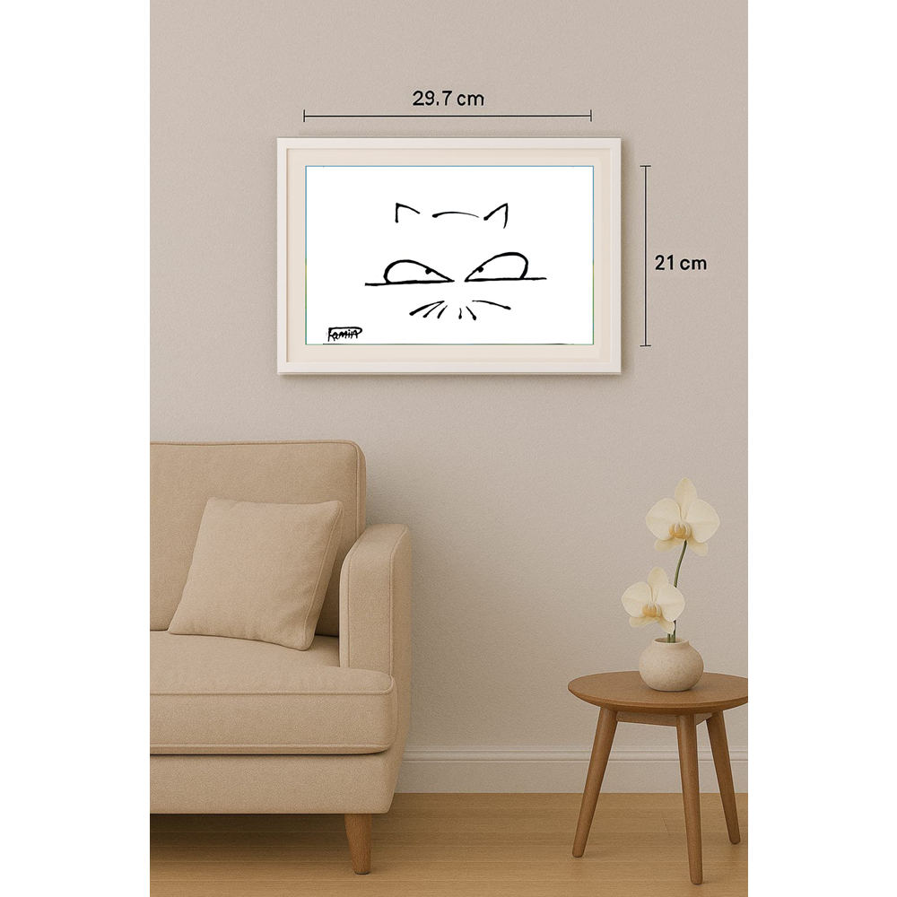 Ramin Rezaie 29x21cm Original Cartoon BOD00317
