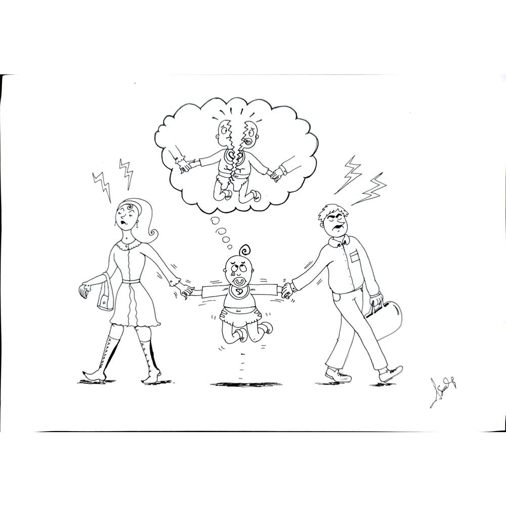 Işılay Özalp 29x21cm Original Cartoon BOD00320