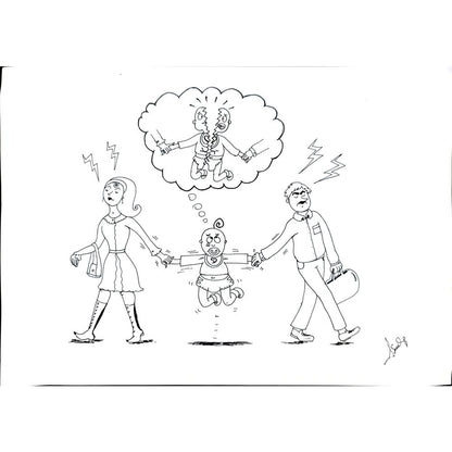 Işılay Özalp 29x21cm Original Cartoon BOD00320