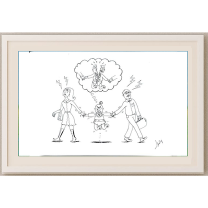 Işılay Özalp 29x21cm Original Cartoon BOD00320