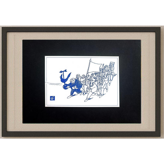Untitled 15x10cm Original Cartoon BOD00323