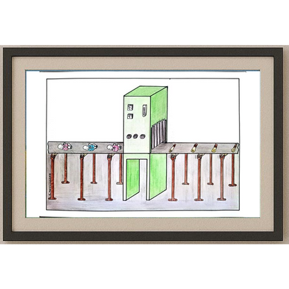 Dragan Milunovic 29x21cm Orijinal Karikatür BOD00327