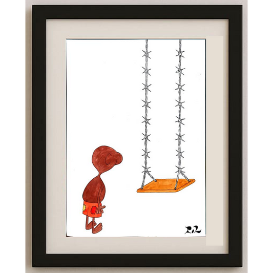 Louis Pol 29x21cm Original Cartoon BOD00344