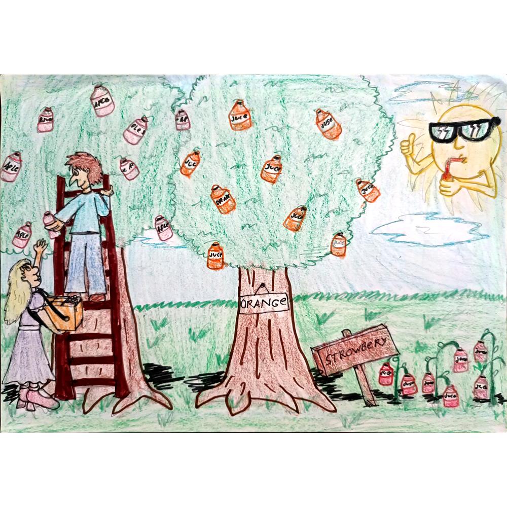 Jovana Sretenovic 29x21cm Original Cartoon BOD00346
