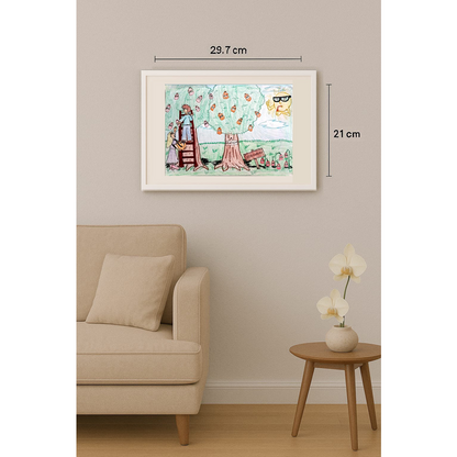 Jovana Sretenovic 29x21cm Original Cartoon BOD00346