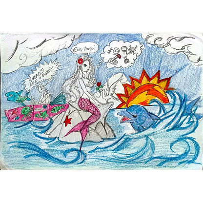 Lazar Lapac 29x21cm Orijinal Karikatür BOD00347