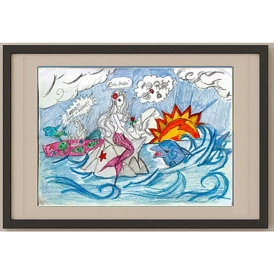 Lazar Lapac 29x21cm Orijinal Karikatür BOD00347