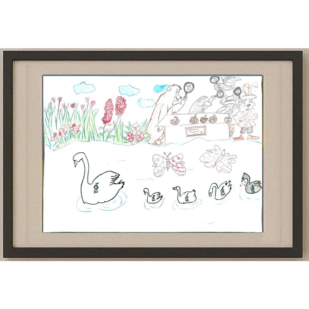 Dawijela Andric 29x21cm Orijinal Karikatür BOD00349