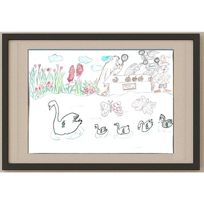 Dawijela Andric 29x21cm Orijinal Karikatür BOD00349