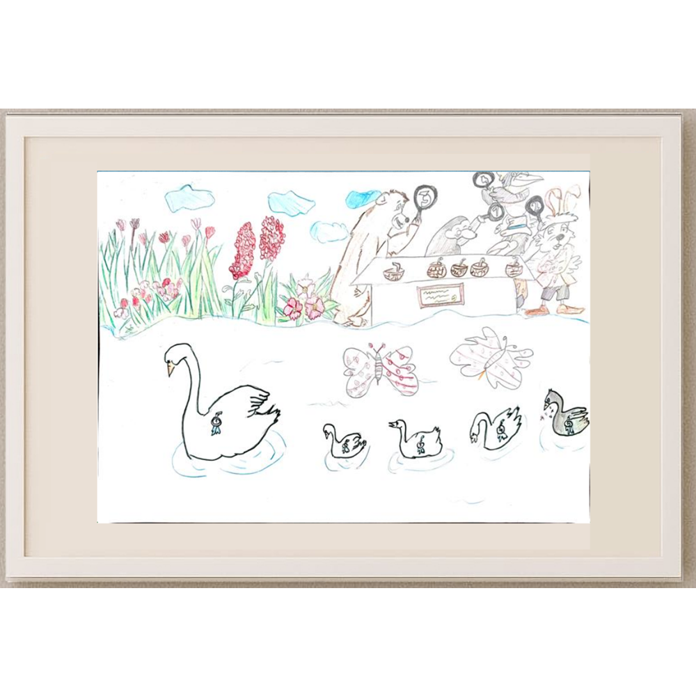 Dawijela Andric 29x21cm Orijinal Karikatür BOD00349