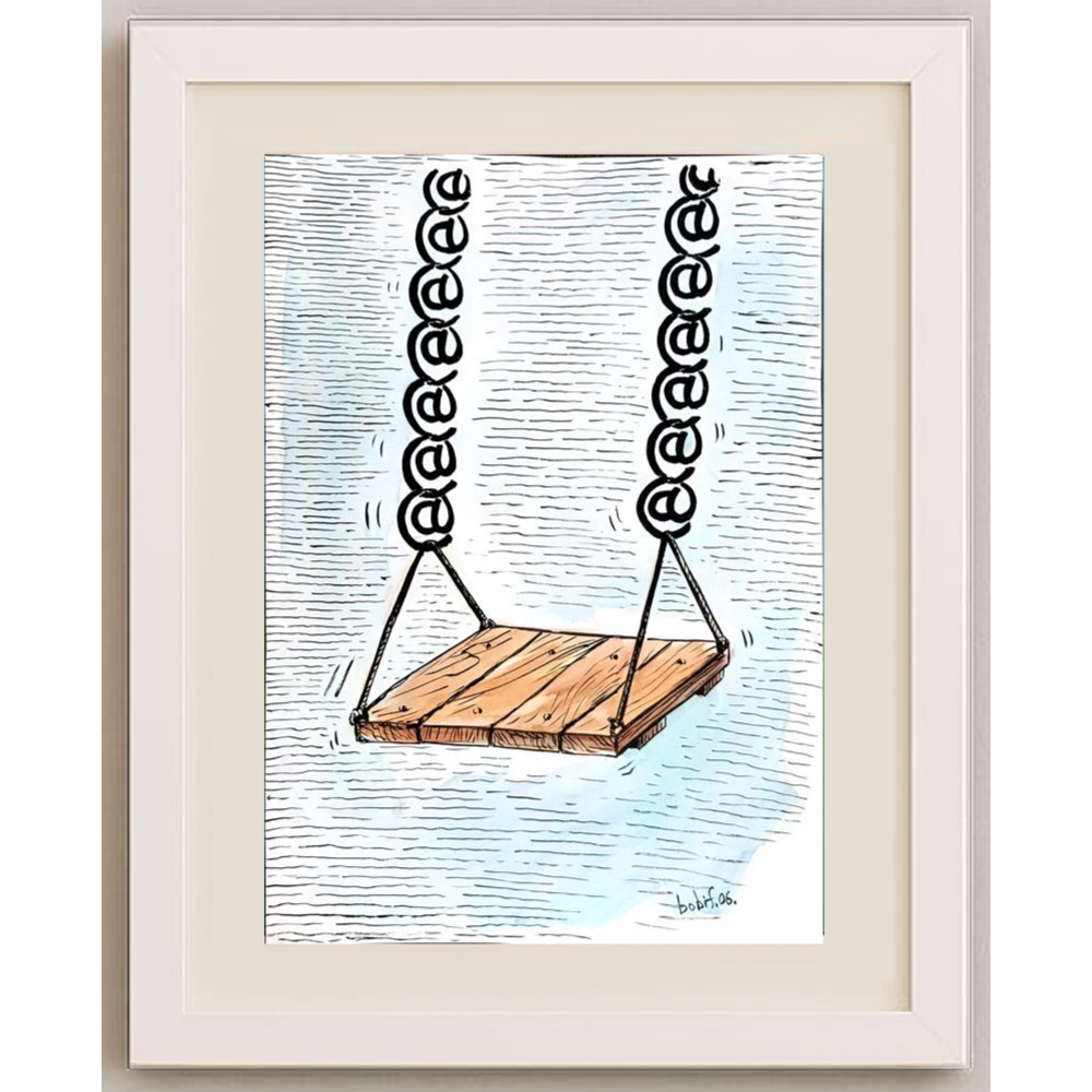 Todorovic Bobisa 29x21cm Orijinal Karikatür BOD00354