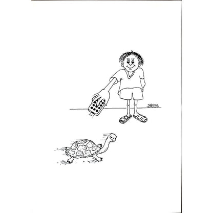 Winfried Besslich 29x21cm Orijinal Karikatür BOD00360