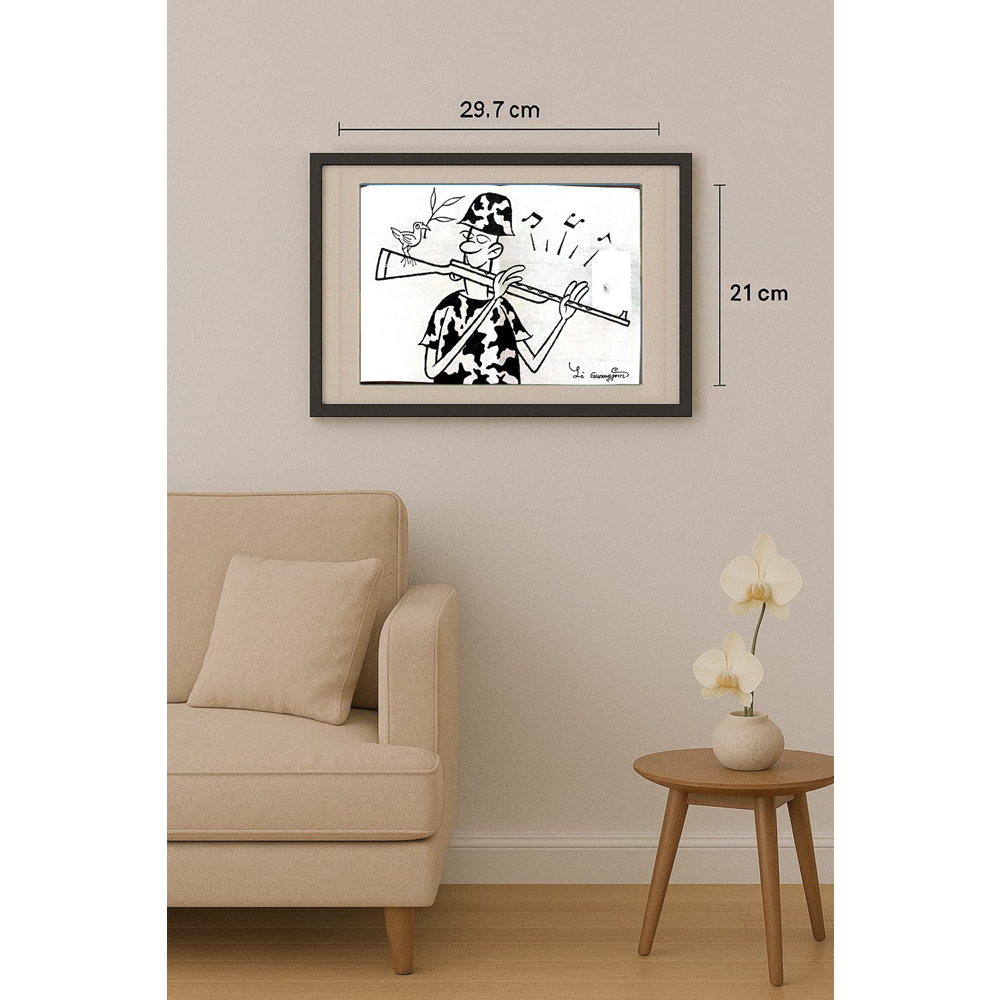 Li Guangjun 29x21cm Original Cartoon BOD00373