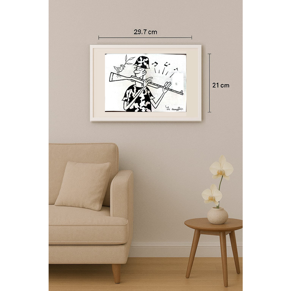 Li Guangjun 29x21cm Original Cartoon BOD00373