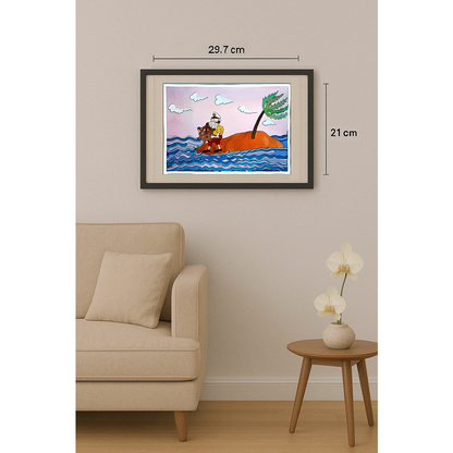 Marzeyah Rezaie 29x21cm Original Cartoon BOD00378
