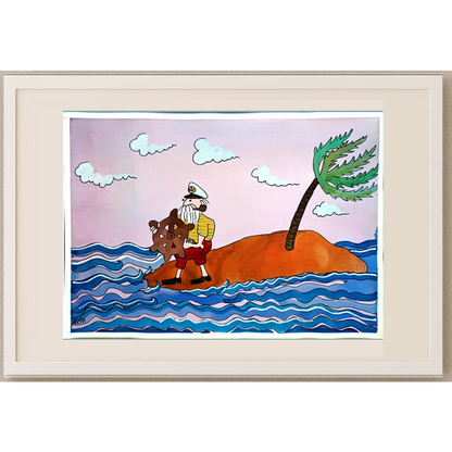 Marzeyah Rezaie 29x21cm Original Cartoon BOD00378