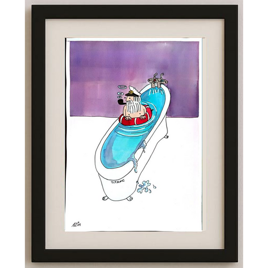 Marzeyah Rezaei 29x21cm Orijinal Karikatür BOD00379