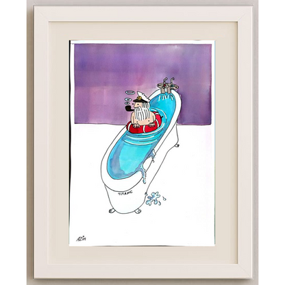 Marzeyah Rezaei 29x21cm Orijinal Karikatür BOD00379