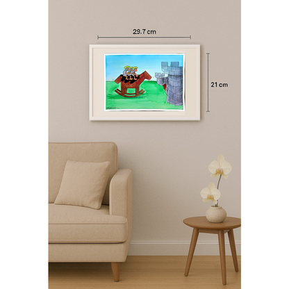 Ramin Rezaie 29x21cm Original Cartoon BOD00381
