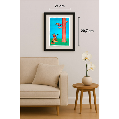 Ramin Rezaie 29x21cm Original Cartoon BOD00383