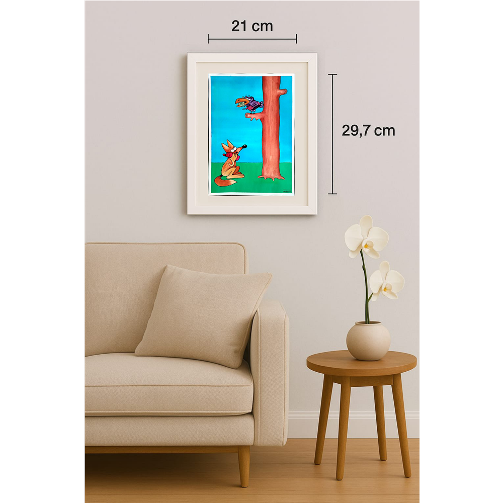 Ramin Rezaie 29x21cm Original Cartoon BOD00383