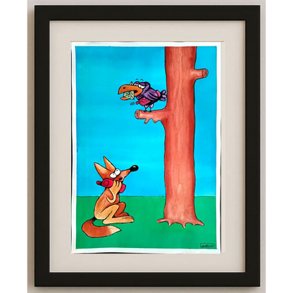 Ramin Rezaie 29x21cm Original Cartoon BOD00383