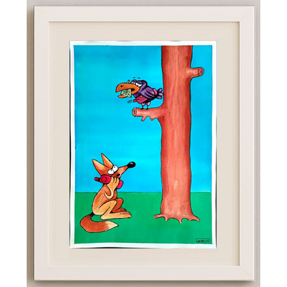 Ramin Rezaie 29x21cm Original Cartoon BOD00383