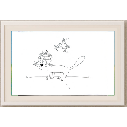 karmanov Misha 29x21cm Orijinal Karikatür BOD00420