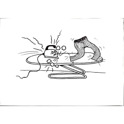 Shaihislamova Nelli 29x21cm Orijinal Karikatür BOD00421