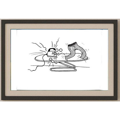 Shaihislamova Nelli 29x21cm Orijinal Karikatür BOD00421