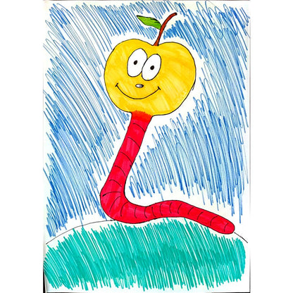 Bochhova Ksenia 29x21cm Orijinal Karikatür BOD00424