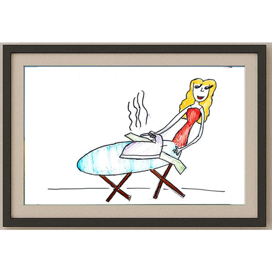 Ksenia Tarasova 29x21cm Orijinal Karikatür BOD00425