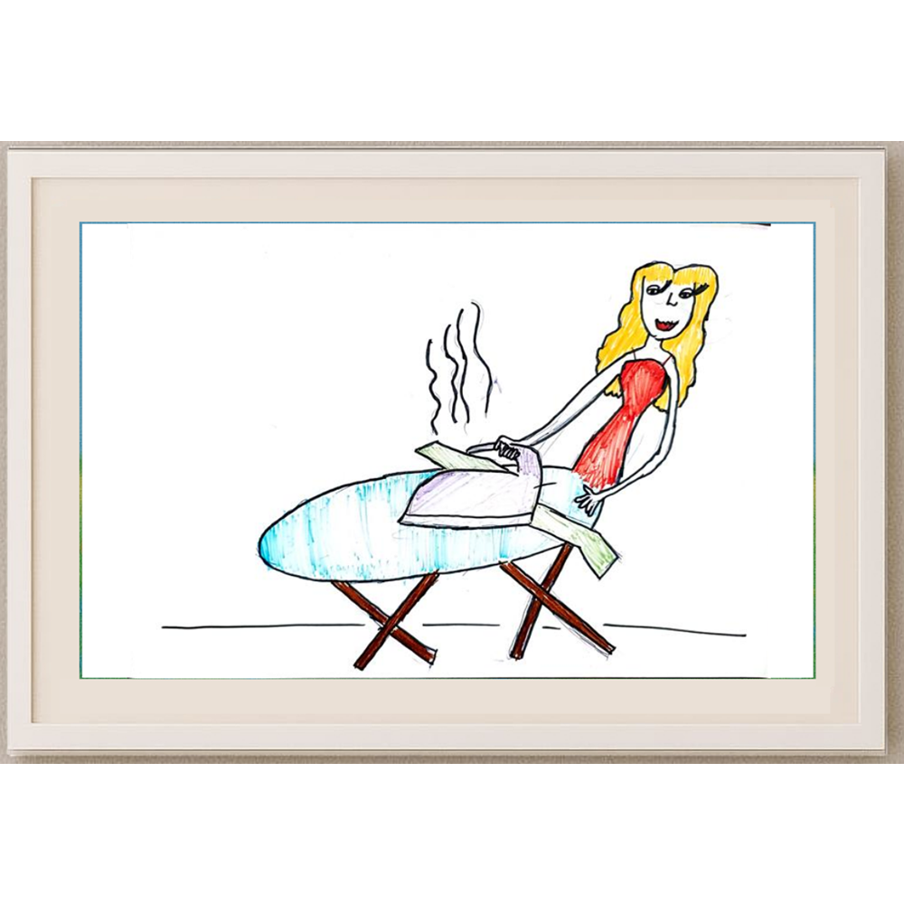 Ksenia Tarasova 29x21cm Orijinal Karikatür BOD00425