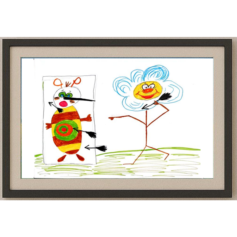 Samsonova Alena 29x21cm Orijinal Karikatür BOD00427