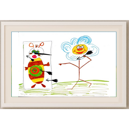 Samsonova Alena 29x21cm Orijinal Karikatür BOD00427