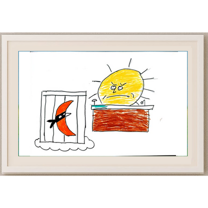 Kochurin Matvey 29x21cm Orijinal Karikatür BOD00428