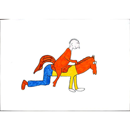 Kurenkova Masha 29x21cm Orijinal Karikatür BOD00429