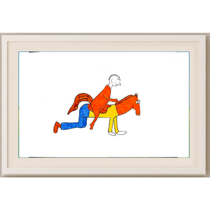 Kurenkova Masha 29x21cm Orijinal Karikatür BOD00429