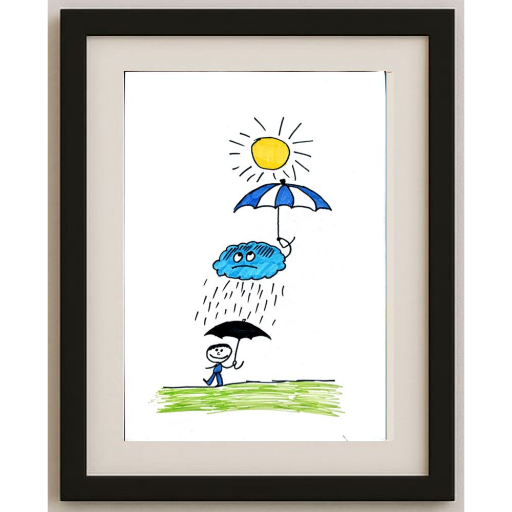 Strizhov Egor 29x21cm Orijinal Karikatür BOD00435