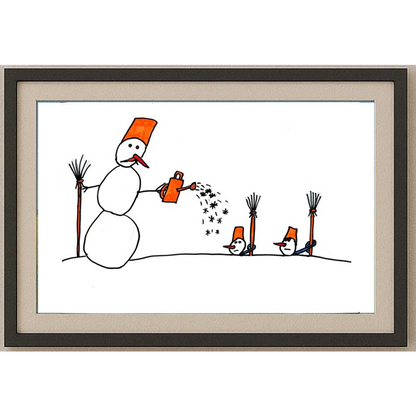 Shpakov Antoh 29x21cm Orijinal Karikatür BOD00440