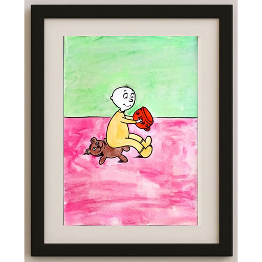 Kristina Gorbunova 29x21cm Orijinal Karikatür BOD00446