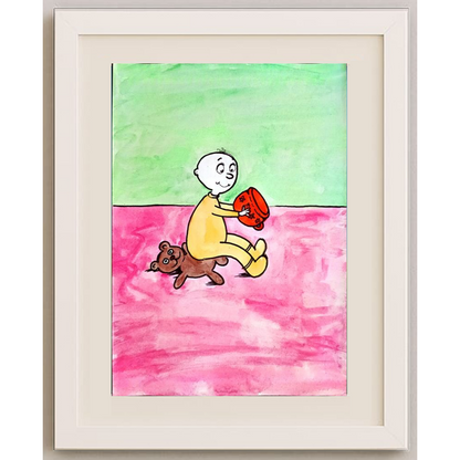 Kristina Gorbunova 29x21cm Orijinal Karikatür BOD00446