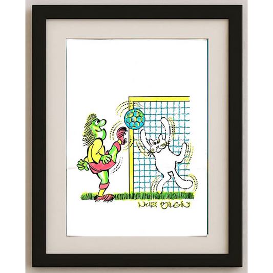 Nuri Bilgin 35x25cm Orijinal Karikatür BOD00453