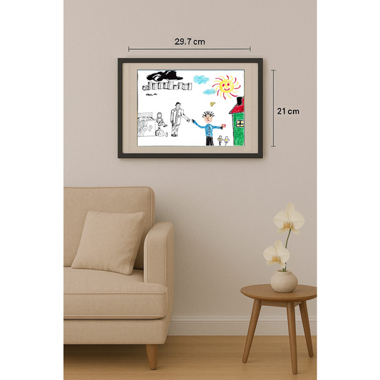 Cihan Çakmak 29x21cm Orijinal Karikatür BOD00456