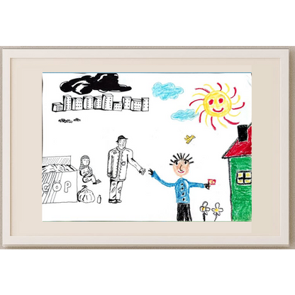 Cihan Çakmak 29x21cm Orijinal Karikatür BOD00456