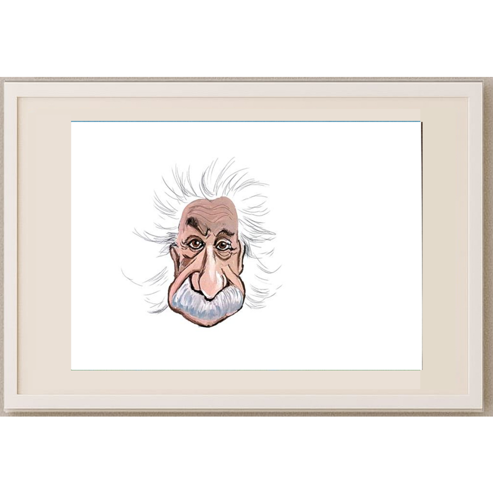 Duygu Saraçoğlu 29x21cm Orijinal Karikatür BOD00468