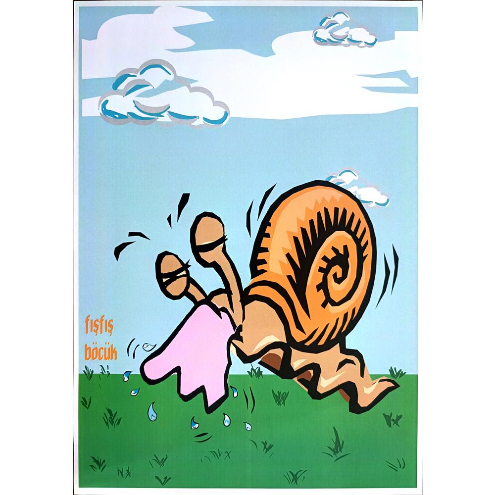 Duygu Saraçoğlu 29x21cm Orijinal Karikatür BOD00471