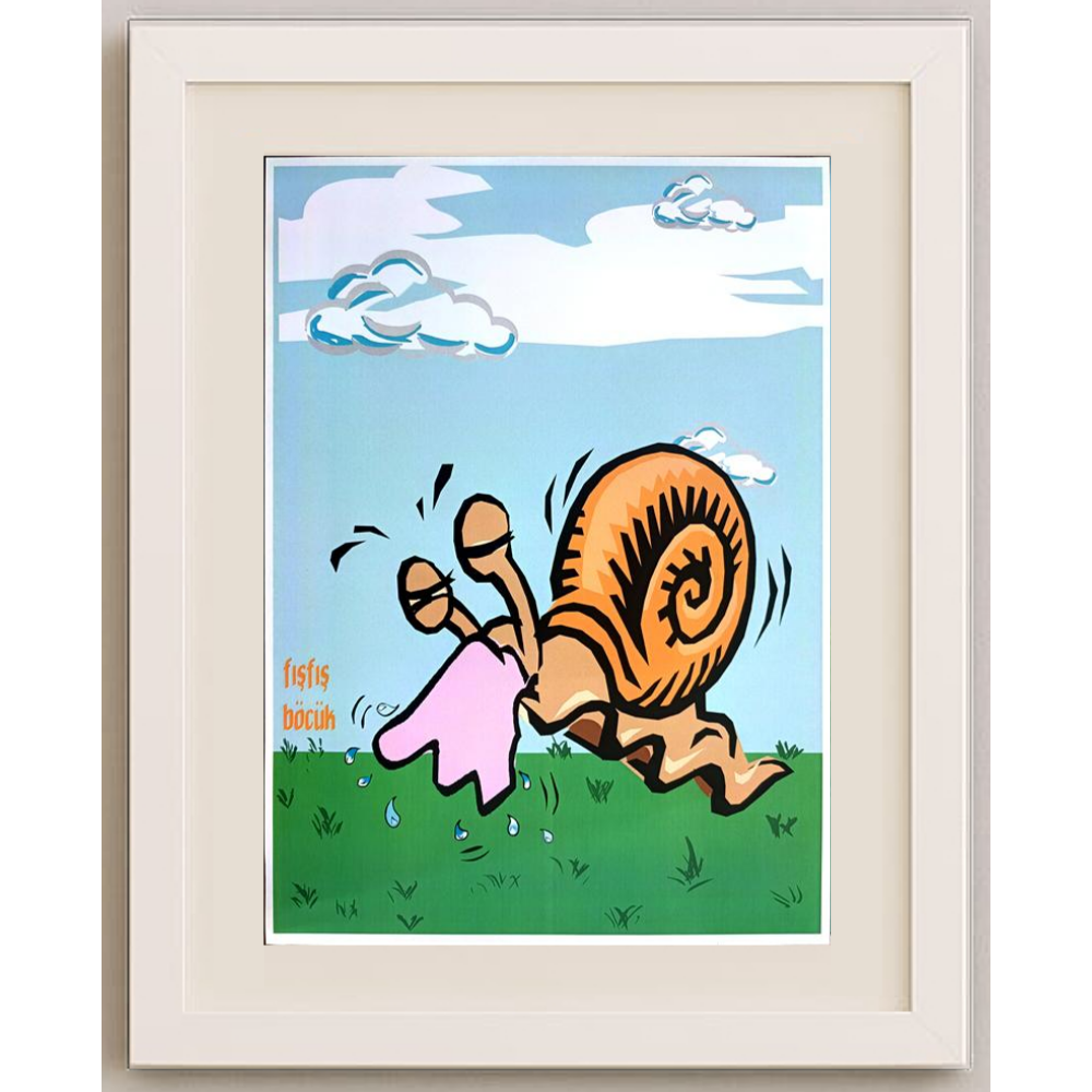 Duygu Saraçoğlu 29x21cm Orijinal Karikatür BOD00471