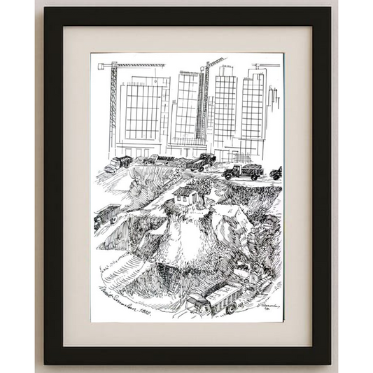 Ümit Sarıaslan 29x21cm Orijinal Karikatür BOD00480