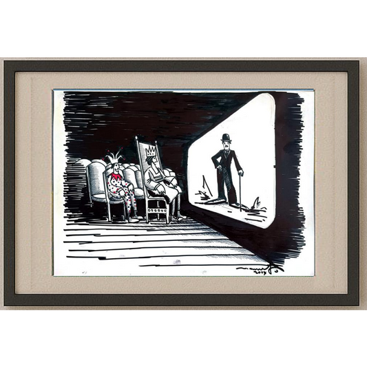 Muhammet Bakır 35x25cm Orijinal Karikatür BOD00486